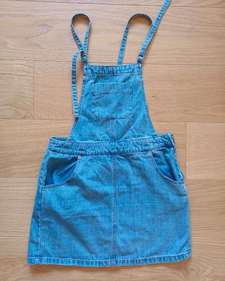 Salopette vestito jeans Stradivarius