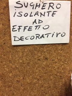 Sughero Naturale in lastre per rivestimenti