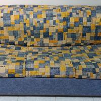 Divani letto rivestimento in tessuto 