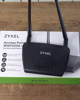 Modem router TP-Link + Access Point Zyxel Wi-Fi