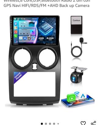 Autoradio 2 Din per Nissan Qashqai 2010/2016