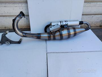 scarico marmitta polini for race 3 piaggio 