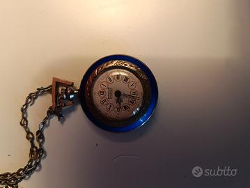 orologio ciondolo in argento 