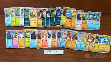 Lotto carte Pokemon Comuni #1