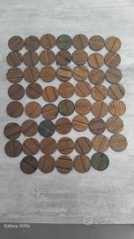  Vecchi Gettoni  da cabina Telefonici SIP vintage