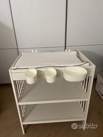 Fasciatoio gulliver ikea con materassino