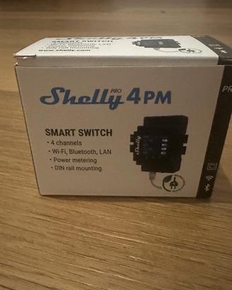 Shelly Pro 4PM – Nuovo, mai utilizzato