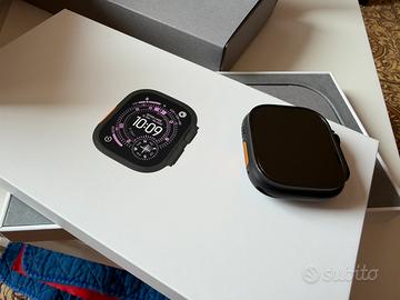 Apple watch ultra 3 GPS titanio nero + 2 cinturini