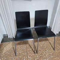 4 sedie Ikea nere