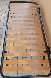 Rete a doghe singola con materasso