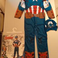 Costume Carnevale Capitan America.