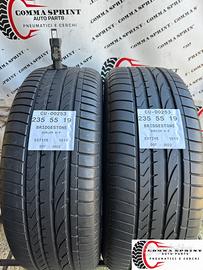 2 PNEUMATICI 235/55 R19 BRIDGESTONE ESTIVE