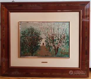 Quadro originale "Primavra italiana" di Michele Ca