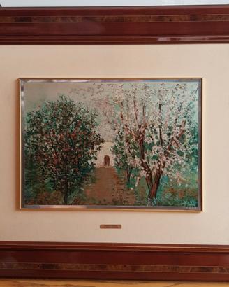 Quadro originale "Primavra italiana" di Michele Ca