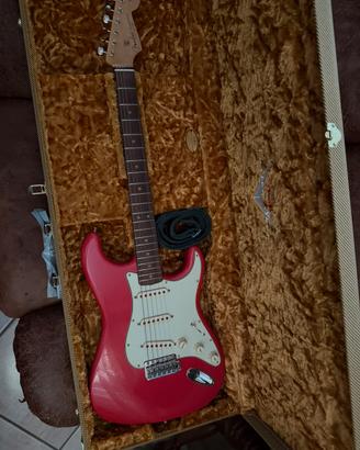 Fender Straticaster Fiesta Red