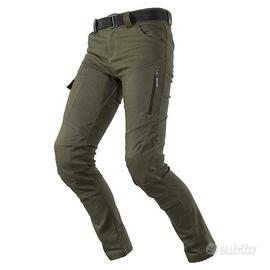 Pantaloni Ls2 Straight Man Verde Oliva