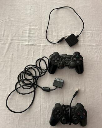 Joystick PS2 originale+adattatore+ Joystick USB PC