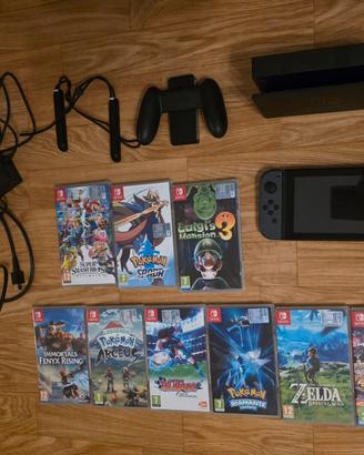 Nintendo switch + 9 giochi 