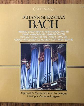 Johann Sebastian Bach, Giuseppe Zanaboni, vinile