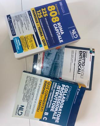 LIBRI CONCORSI ENTI LOCALI