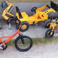 Bici e trattore pedali