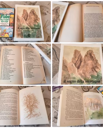 Lotto 2 libri Fiabe Dolomiti e Trentino