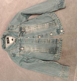 giubbino jeans denim bimba