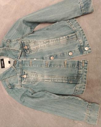 giubbino jeans denim bimba