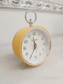OROLOGIO SVEGLIA STILE VINTAGE GIALLA
