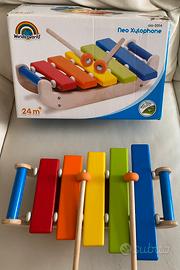 Xilofono e pasta da modellare