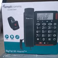 Telefono per anziani AMPLICOMMS BigTel 50. 
