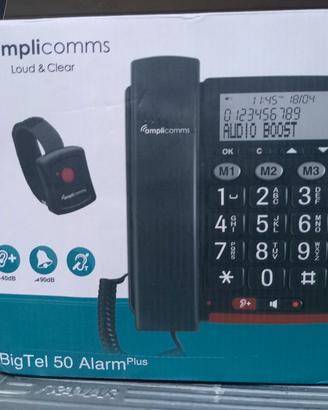 Telefono per anziani AMPLICOMMS BigTel 50. 