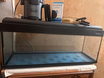 Acquario 100x30x40 + Filtro esterno Tetra ex500