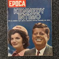 Rivista Epoca Kennedy Intimo 21 giugno 1964