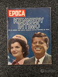 Rivista Epoca Kennedy Intimo 21 giugno 1964