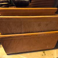 Vasi coccio rettangolari