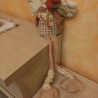 Gallo di pezza a penzoloni