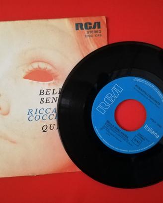 Vinile 45 giri Riccardo Cocciante 