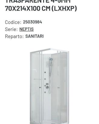 Cabina doccia