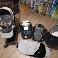 TRIO JANE' RIDER (CON BASE ISOFIX), NO SPEDIZIONE