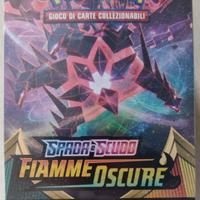 Box prerelease pokemon FIAMME OSCURE kit sealed