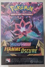 Box prerelease pokemon FIAMME OSCURE kit sealed