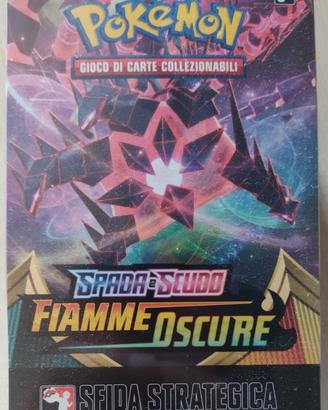 Box prerelease pokemon FIAMME OSCURE kit sealed