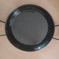  Padella in acciaio smaltato paella alta qualità. 