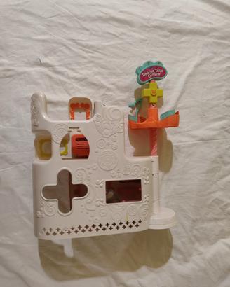 casa Littlest pet shop i ospedale  bambina giochi