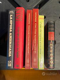 Lotto 6 libri narrativa e saggistica