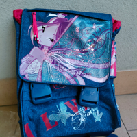 Zaino scuola Winx multitasche imbottito
