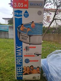 Piscina da esterno + copertura apposita