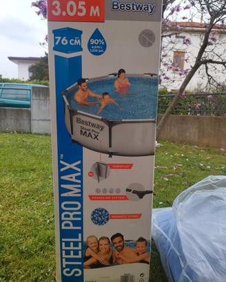 Piscina da esterno + copertura apposita