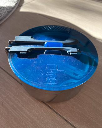 Set pentole e piatti campeggio / bivacco